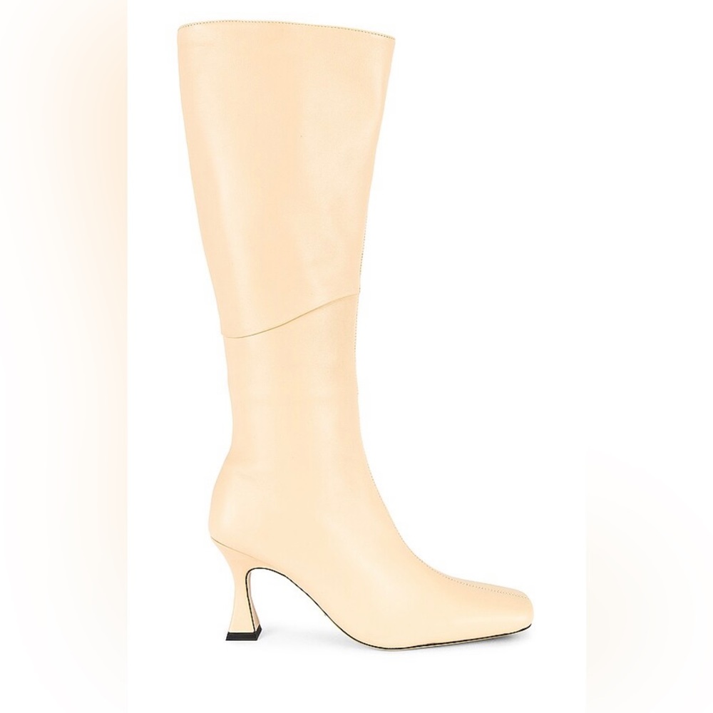Tony Bianco fantasy heeled boot in butter Napa